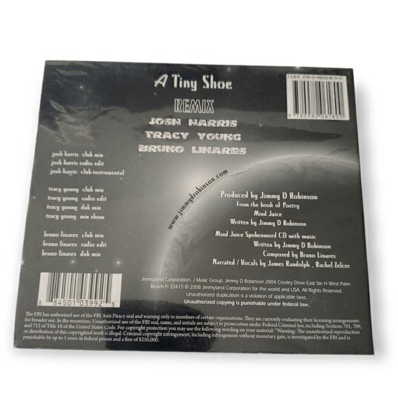 Jimmy‎ D Robinson - A Tiny Shoe Remix [2008 Maxi-Single CD] - Picture 2 of 2